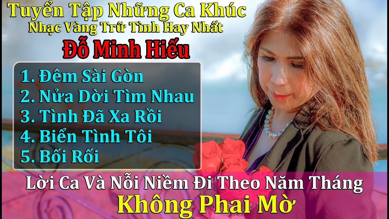 những ca khúc trữ tình hay nhất | đỗ minh hiếu, lời ca và những nỗi niềm đi theo năm tháng